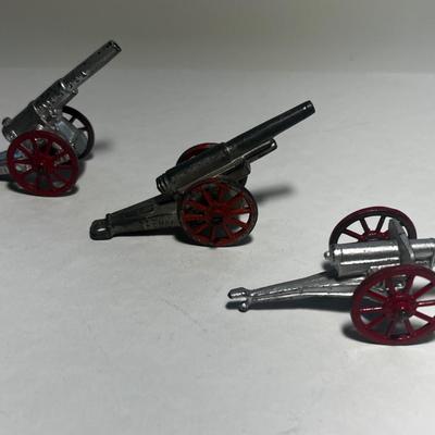 Three Barclay Cannons