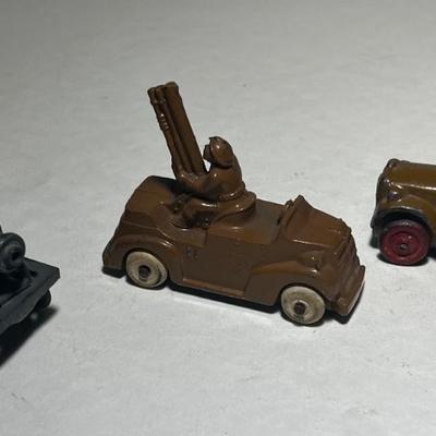 Set of Three Military Trucks