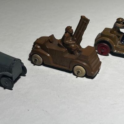 Set of Three Military Trucks