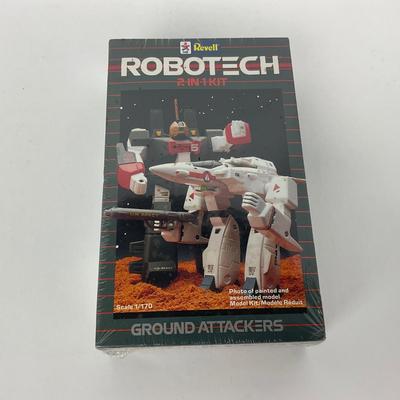 -204- COLLECTIBLE | 1984 Revell Robotech Ground Attackers 2-In-1 Kit Factory Sealed | 1/170