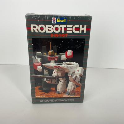 -204- COLLECTIBLE | 1984 Revell Robotech Ground Attackers 2-In-1 Kit Factory Sealed | 1/170