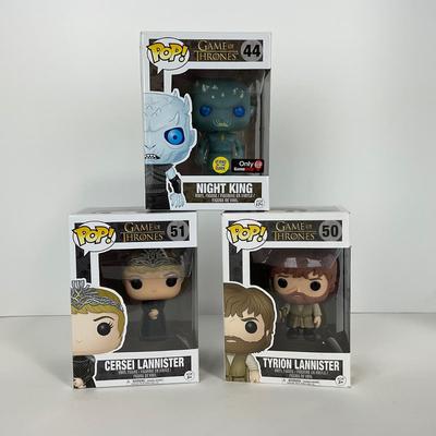 -206- FUNKO POPS | Game Of Thrones Pops | Night King, Cersei Lannister, & Tyrion Lannister