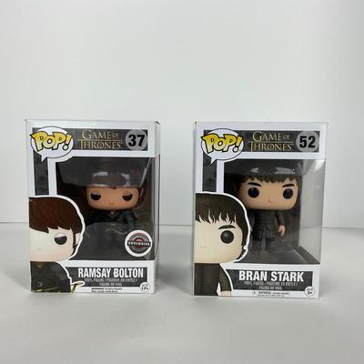 -207- FUNKO POP | Game Of Thrones Pops | Wun Wun, Ramsay Bolton, & Bran Stark