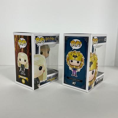 -208- FUNKO POP | Harry Potter Pops | Minerva Mcgonagall, Ginny Weasley, Sirus Black, & Luna Lovegood