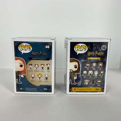 -208- FUNKO POP | Harry Potter Pops | Minerva Mcgonagall, Ginny Weasley, Sirus Black, & Luna Lovegood