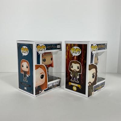 -208- FUNKO POP | Harry Potter Pops | Minerva Mcgonagall, Ginny Weasley, Sirus Black, & Luna Lovegood