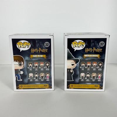 -208- FUNKO POP | Harry Potter Pops | Minerva Mcgonagall, Ginny Weasley, Sirus Black, & Luna Lovegood