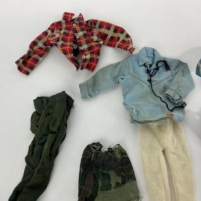 -211- COLLECTIBLE | 1960â€™s Ken Doll Clothing & Accessories