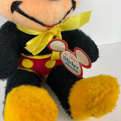 -212- COLLECTIBLE | 1960â€™s Mickey Mouse With Tags & Booklet