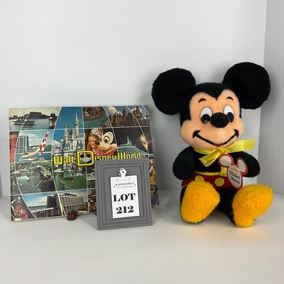 -212- COLLECTIBLE | 1960â€™s Mickey Mouse With Tags & Booklet