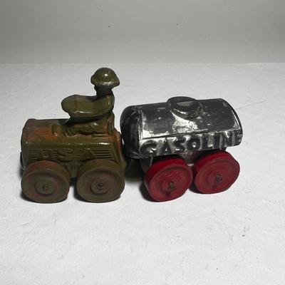 Barclay Tractor and Gasoline Tanker
