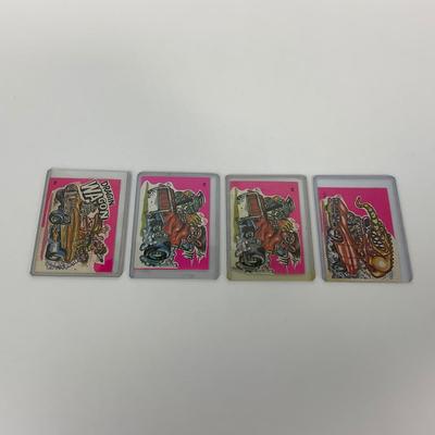 -214- COLLECTIBLE | 1960â€™s Odd Rods Sticker Cards