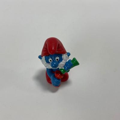 -216- COLLECTIBLE | Vintage Smurfs Baby & Smurf Figures