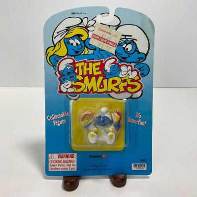 -216- COLLECTIBLE | Vintage Smurfs Baby & Smurf Figures