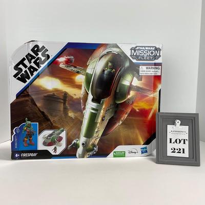 -221- COLLECTIBLE | Star Wars Boba Fett Ship | New In Box