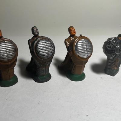 Four Barclay Soldiers