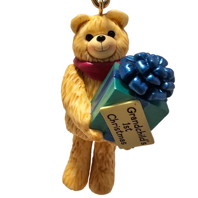 Teddy bear Christmas ornament