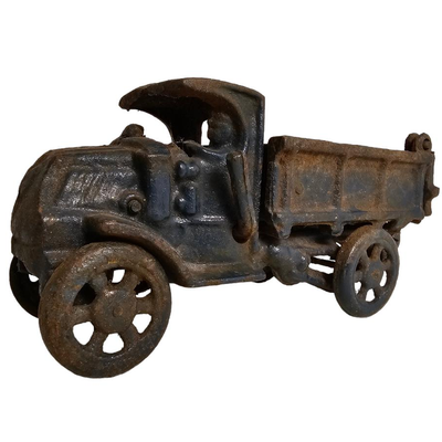 Cast iron Dump truck