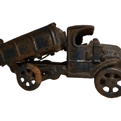 Cast iron Dump truck