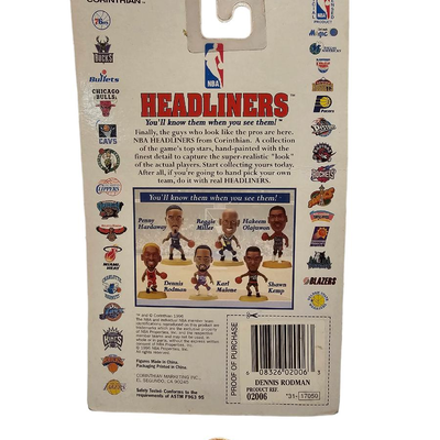 Dennis Rodman Headliners Figurine NBA