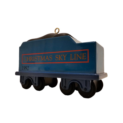 Christmas ornament train