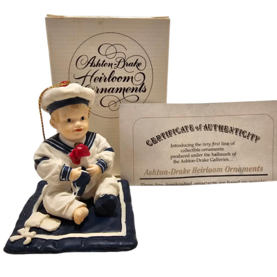 christmas ornament baby sailor