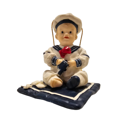 christmas ornament baby sailor