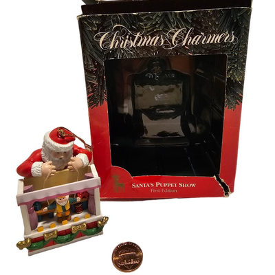 christmas ornament puppet show