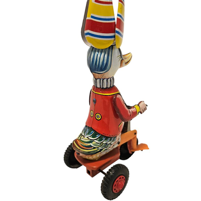 tin toy wind up duck