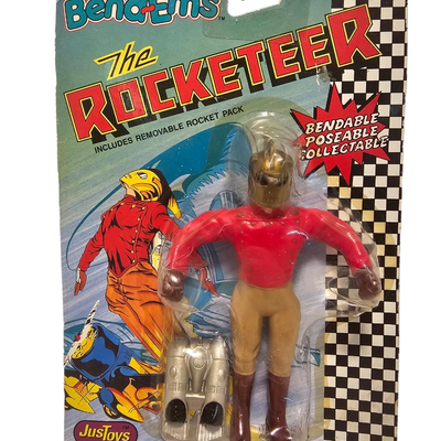 justoys rocketeer bendem vintage toys