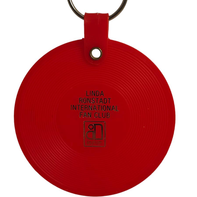 vintage vinyl recod/album keychain