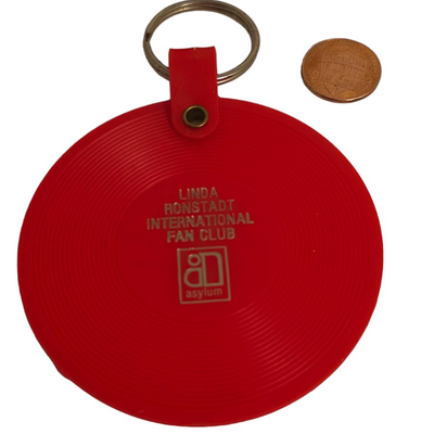 vintage vinyl recod/album keychain