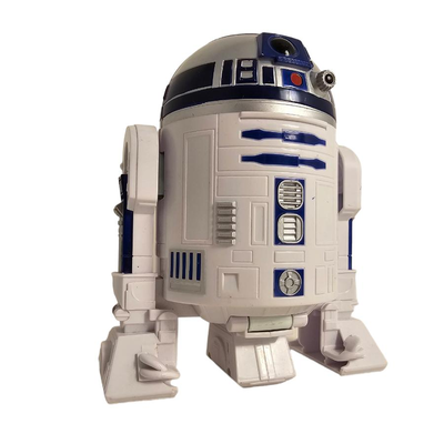 r2d2 starwars plastic figurine
