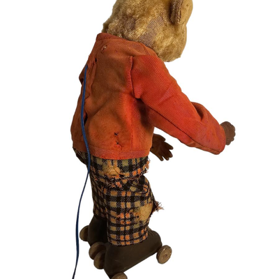 Frankie roller skating monkey vintage toys