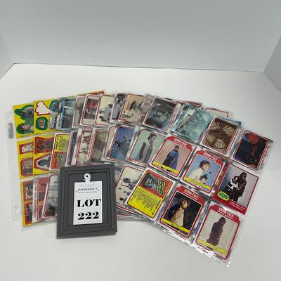 -222- COLLECTIBLE | Vintage Star Wars Cards