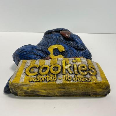 -226- COLLECTIBLE | 1970â€™s Sesame Street Chalkware Art