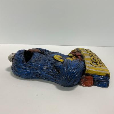 -226- COLLECTIBLE | 1970â€™s Sesame Street Chalkware Art