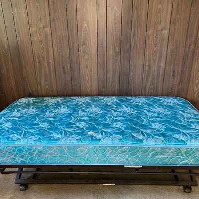 Bed Frame with Twin Size Mattress