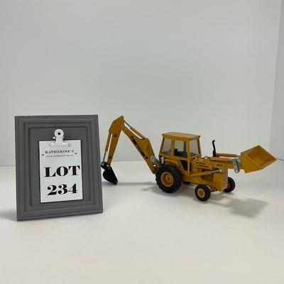 -234- TOY | Ertl Ford 555 Tractor With Shovel