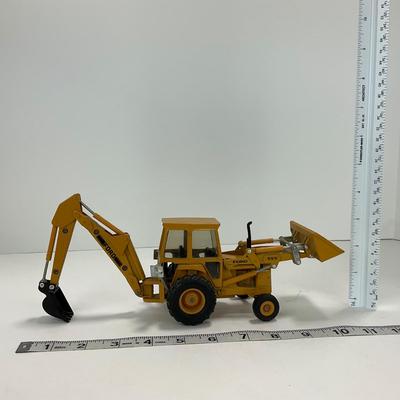 -234- TOY | Ertl Ford 555 Tractor With Shovel