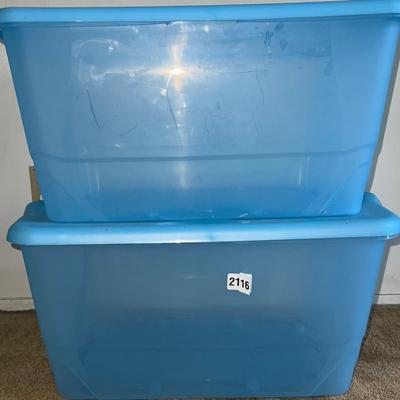 Blue totes