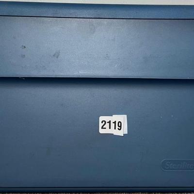 Blue tote