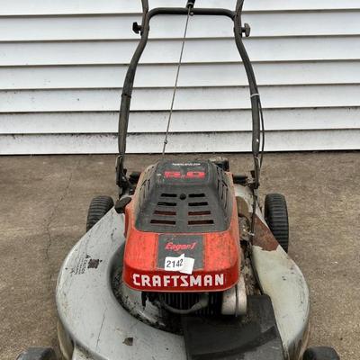 Craftsman eager-1 lawn mower