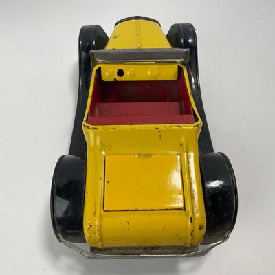 -241- TOY | Vintage 1960â€™s Yellow Nylint Ford Hot Rod Roadster With Rumble Seat