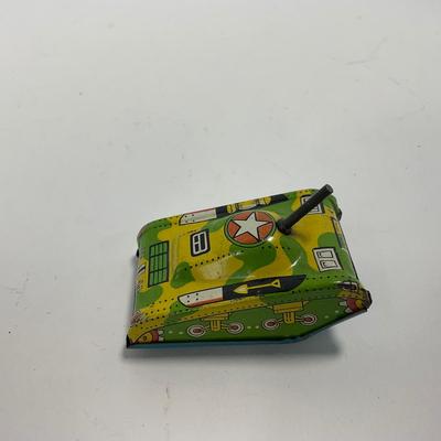 -242- TOYS | Vintage Tin Toy Tanks
