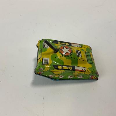 -242- TOYS | Vintage Tin Toy Tanks