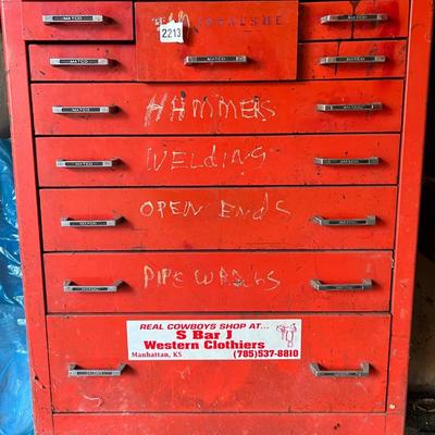 Red Matco toolbox