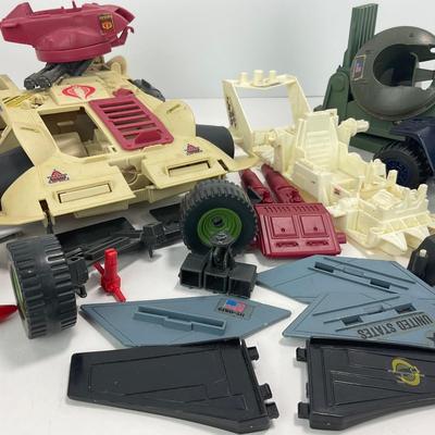 -244- COLLECTIBLE | Miscellaneous Vintage GI Joe Parts & Pieces