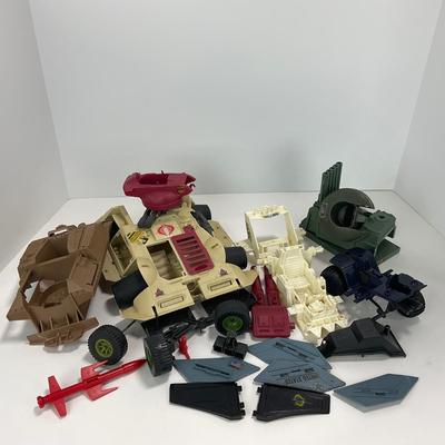 -244- COLLECTIBLE | Miscellaneous Vintage GI Joe Parts & Pieces