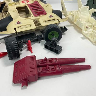 -244- COLLECTIBLE | Miscellaneous Vintage GI Joe Parts & Pieces
